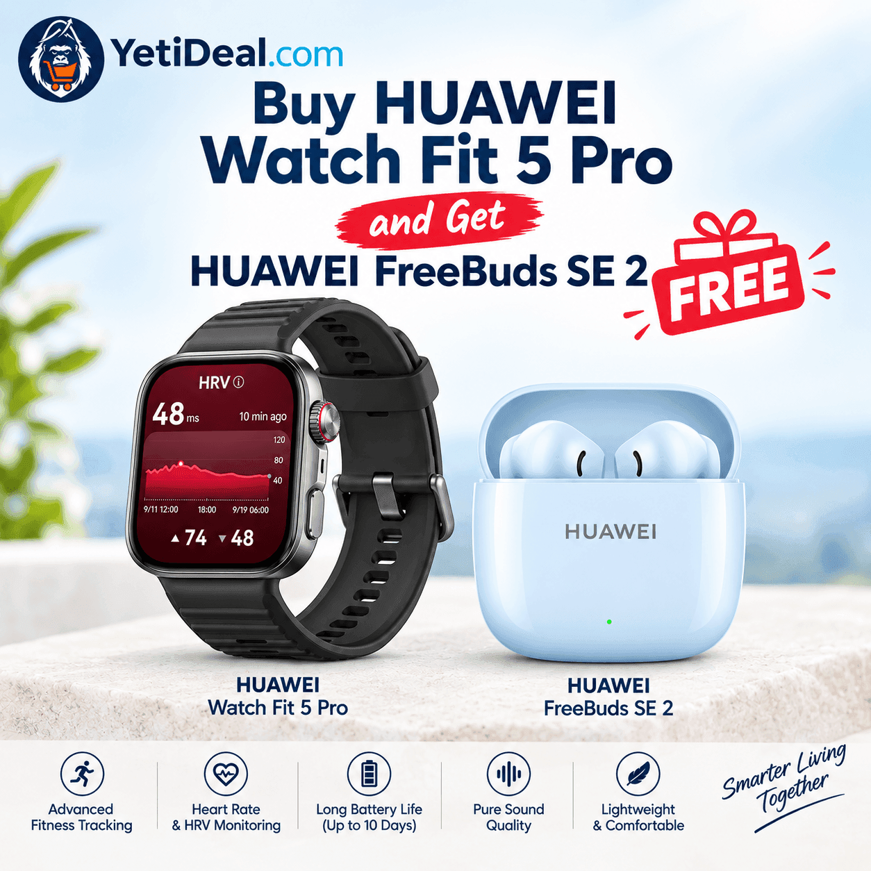 Huawei Watch Fit 5 Pro Smartwatch