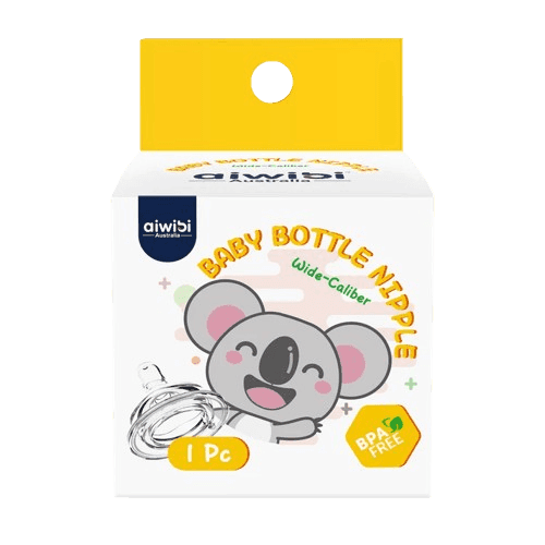 Baby Bottle Nipple S/M/Y/十 (0–12 Months) – Soft Silicone Replacement Feeding Nipple