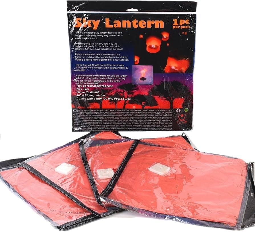 Sky Lantern | Flying Paper Lantern for Festivals, Weddings & Celebrations