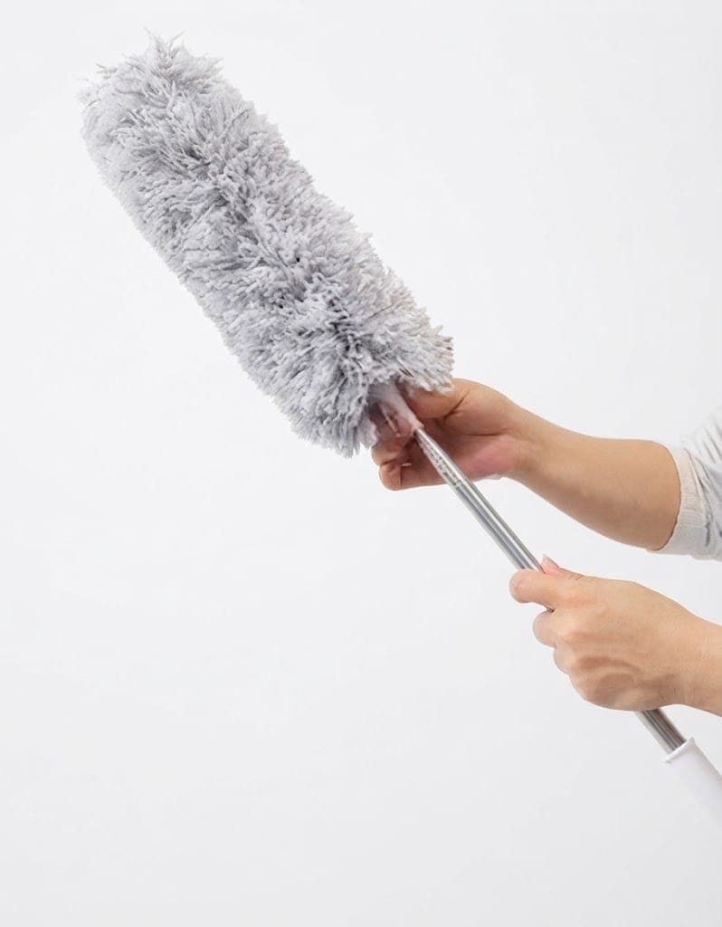 Microfiber Feather Duster Bendable & Extendable | Flexible Fan, Ceiling & Home Cleaning Duster