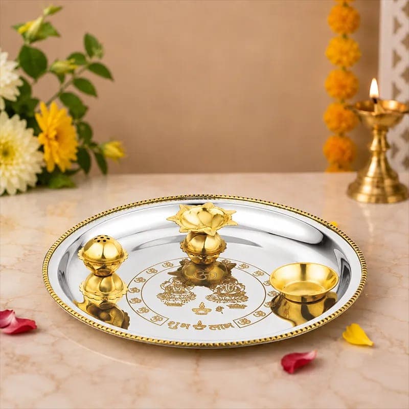 DEVIDAYAL DIVINE POOJA THALI SMALL