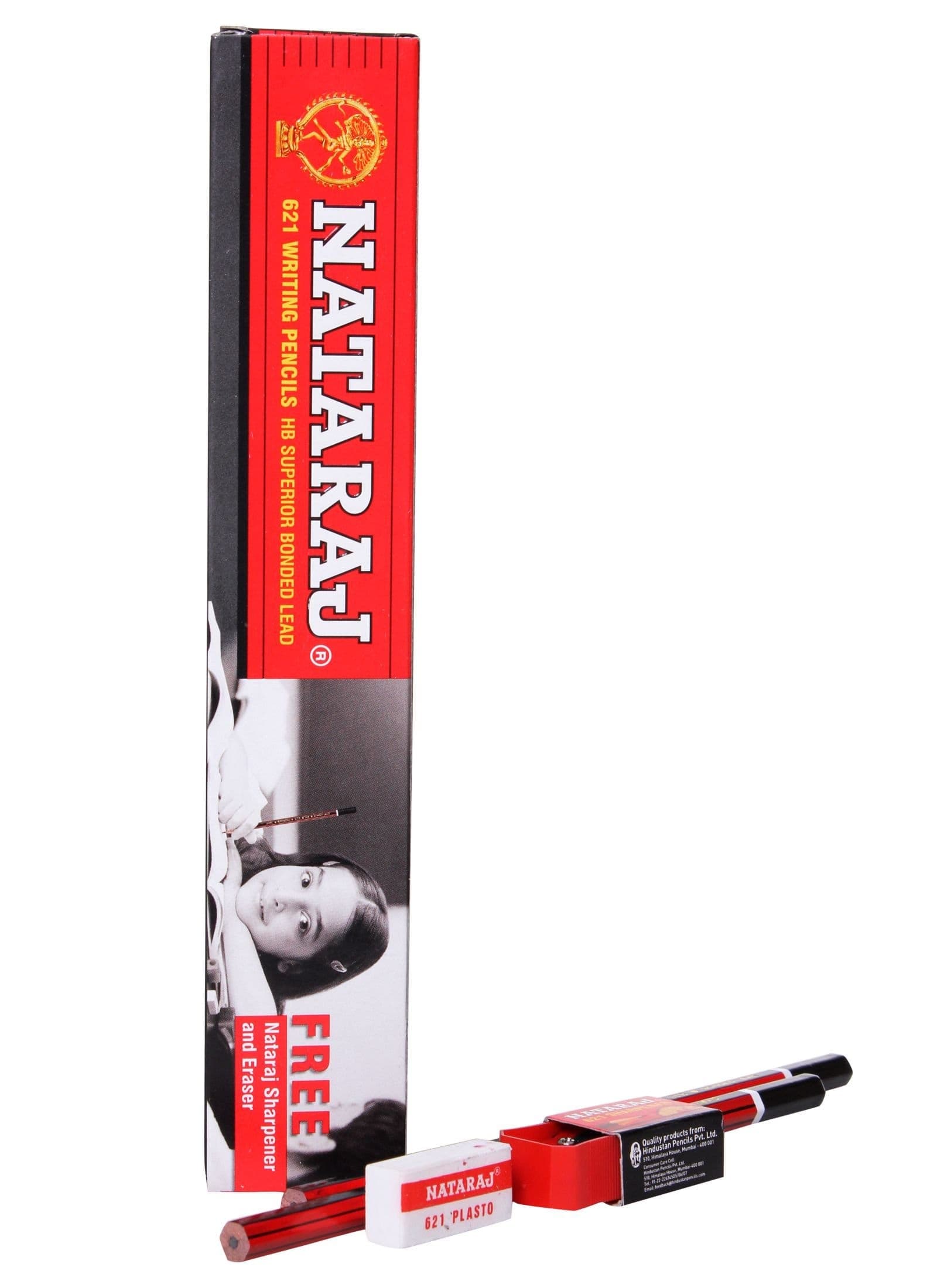Natraj 621 HB Pencils Box | Smooth Writing Pencils