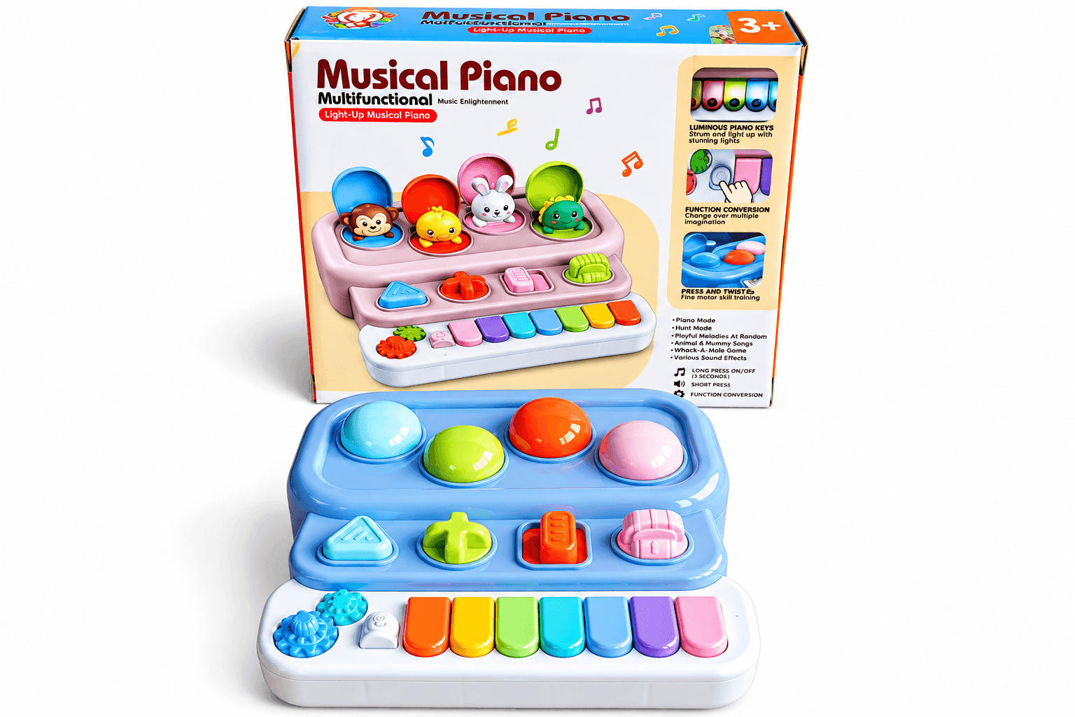 Musical Piano Multifunctional Learning Toy for Kids