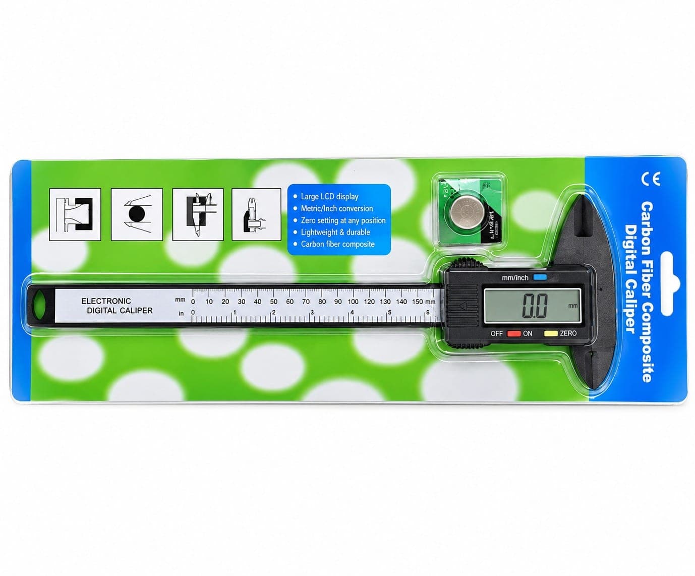 Fiber Composite Digital Caliper | Precise Measure