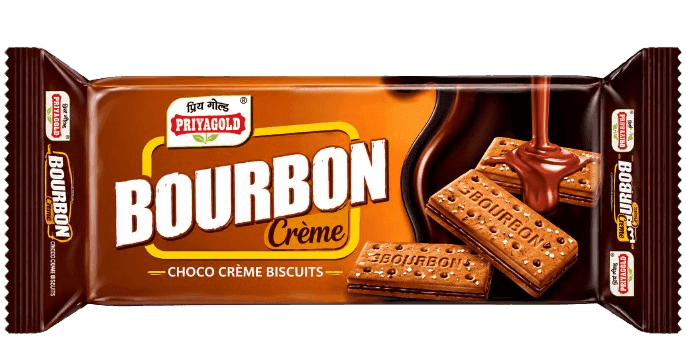 PriyaGold Bourbon Cream Biscuit 110g