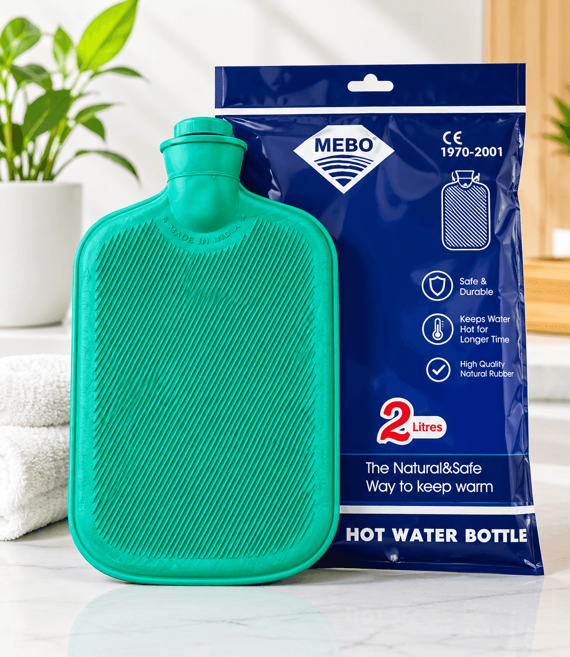Hot Water Bottle | Reusable Heat Bag | Yetideal
