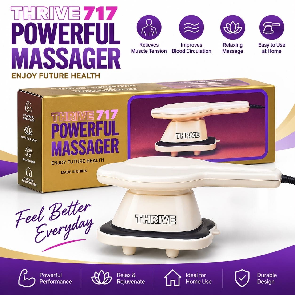 Thrive 717 Powerful Massager | Yetideal