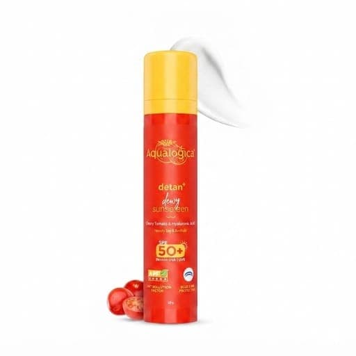 Aqualogica Detan + Dewy Sunscreen Gel SPF 50 PA+++ 50g