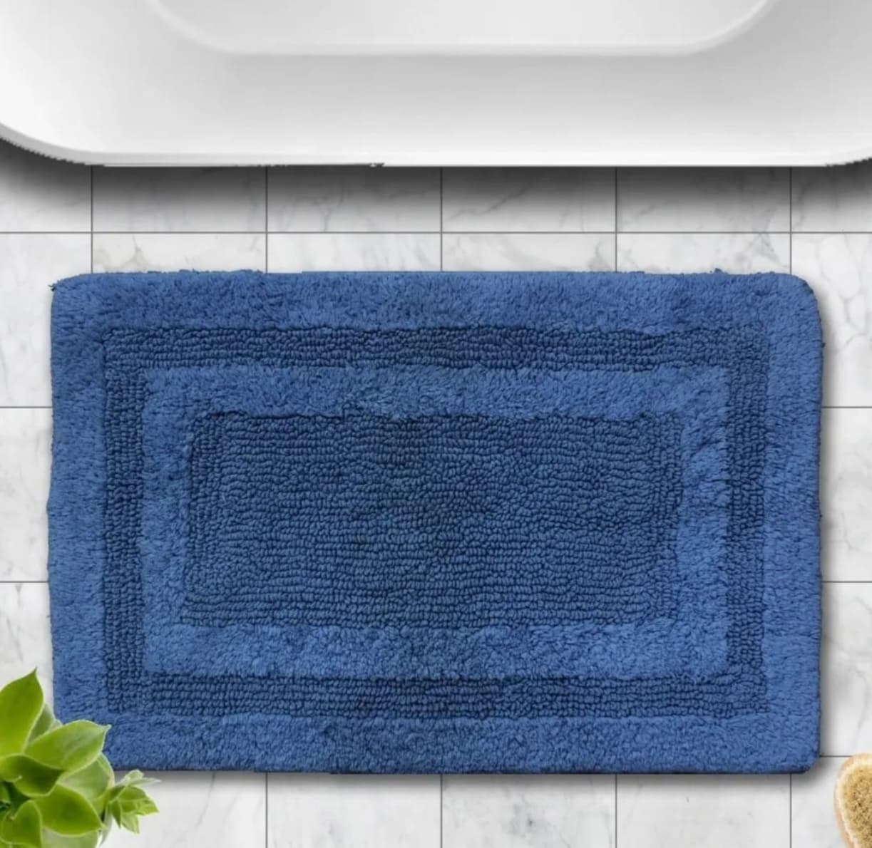 Pure Cotton Reversible Door Mats 40x60 cm