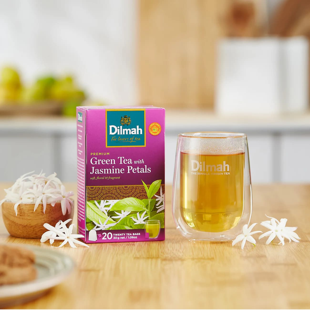 Dilmah Dilmah Green Tea Bags with Jasmine Petals | Premium Natural Green Tea daily essentials & lifestyle — thumbnail 8 of 11