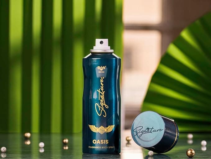Signature SIGNATURE OASIS Deodorant 150ML for Men | Luxury Long Lasting Body Spray | Fresh Citrus Aromatic Fragrance |… — thumbnail 2 of 4