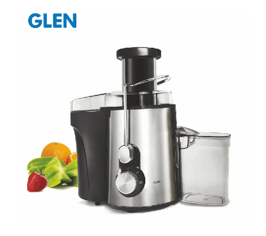 GLEN Centrifugal Juicer 800W with Full Apple Feeding Tube & Stainless Steel Filter SA 4019
