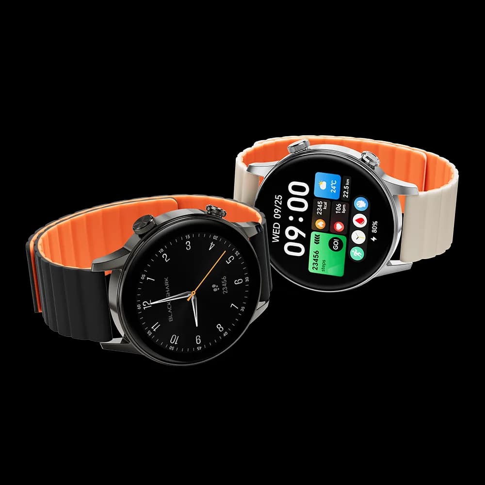 Black Shark S3 Smartwatch – 1.43″ AMOLED, Built-in GPS, 150+ Sports Modes