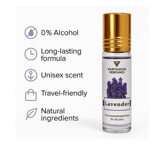 Varygood Varygood Perfume Lavender – Long Lasting Floral Fragrance for Men & Women | Fresh Lavender Scent Perfume daily… — thumbnail 3 of 5