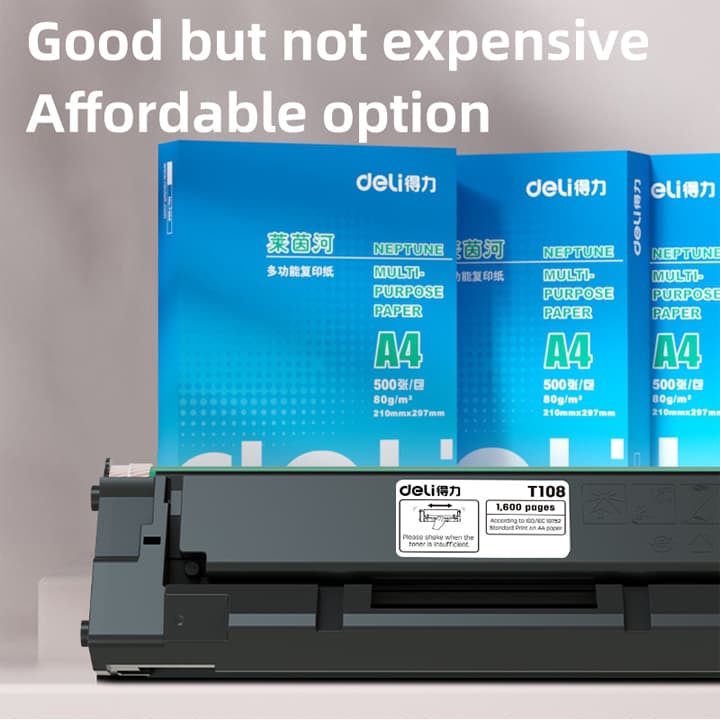 DELI Deli T-108 Laser Printer Toner Cartridge electronics — thumbnail 3 of 5