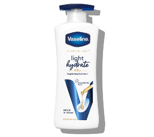 Vaseline Light Hydrate Serum In Lotion 400 ml | Superlight, Fast-Absorbing & Non-Sticky Body Moisturizer for Deep Hydration