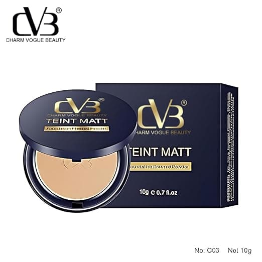 CVB CVB C02 2-in-1 Teint Matt Foundation Pressed Compact Powder | Matte Finish Face Makeup daily essentials & lifestyle — thumbnail 3 of 3