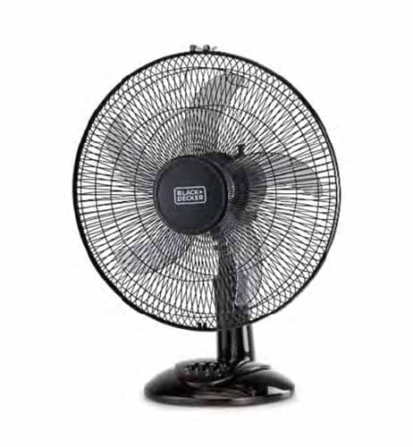 Black+Decker 16 Inch Table Fan | Powerful 60W Cooling Fan