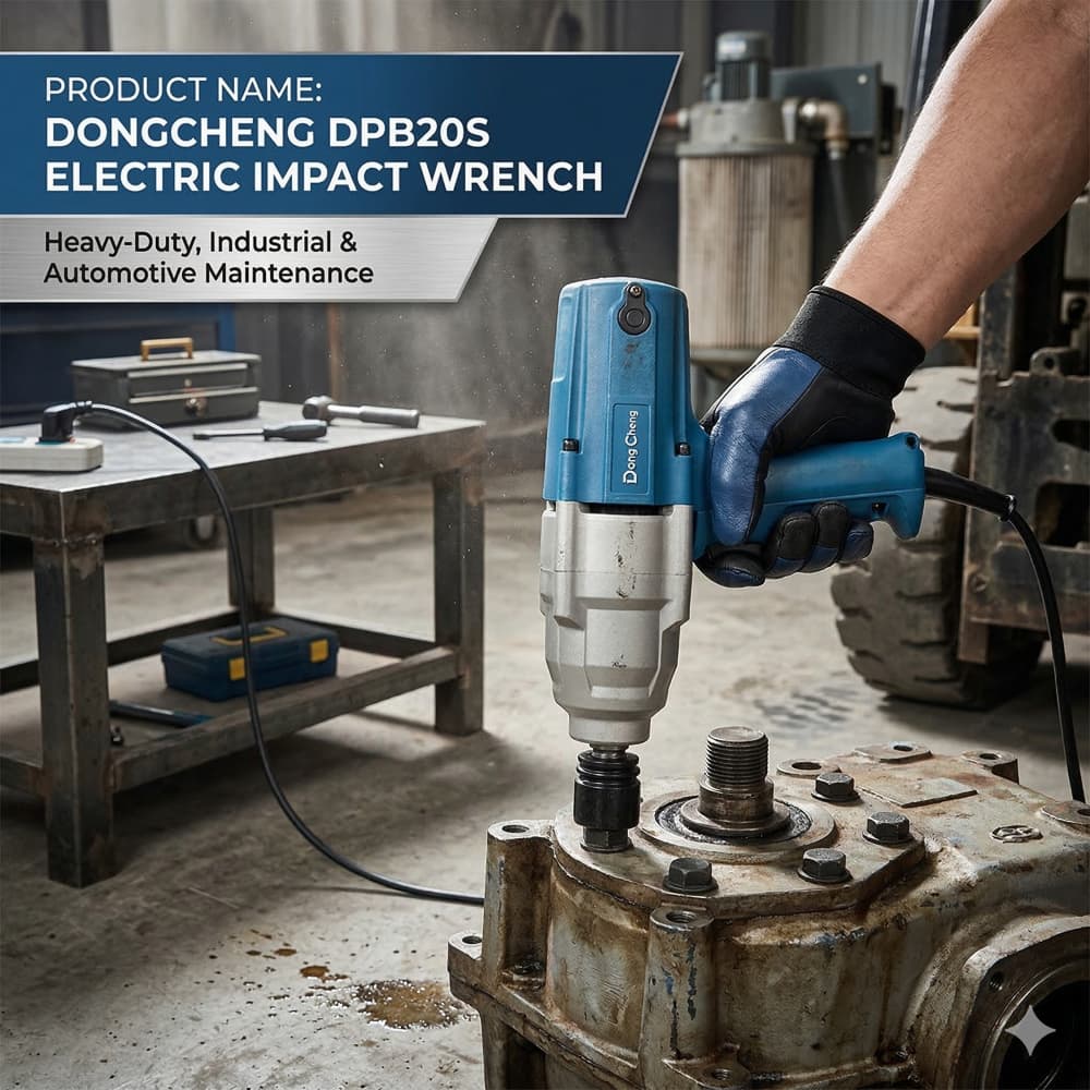 Dongcheng Power Tools DongCheng Electric Wrench DPB20S 450W Heavy Duty Impact Wrench | 350Nm Torque hardware & machinery — thumbnail 3 of 3