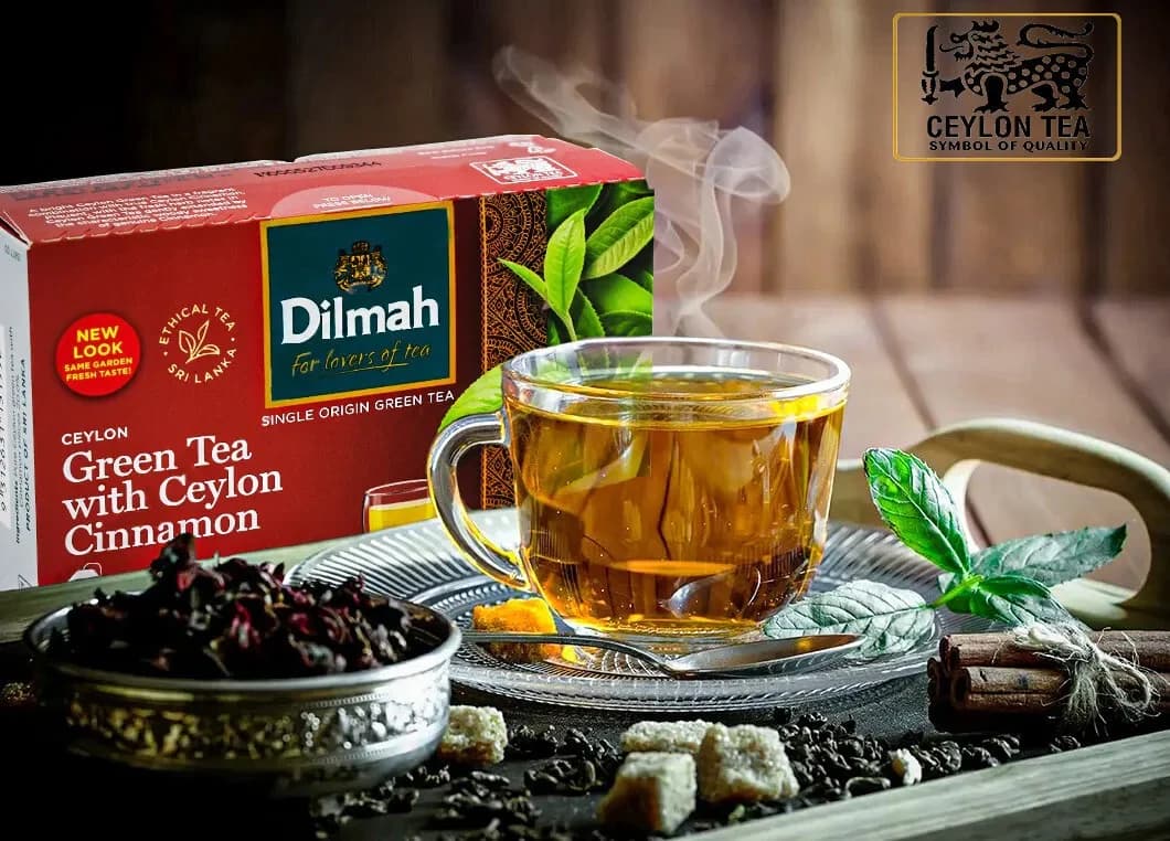 Dilmah Dilmah Green Tea with Cinnamon  Tea – 20 Tea Bags | Premium Ceylon Green Tea daily essentials & lifestyle — thumbnail 4 of 7