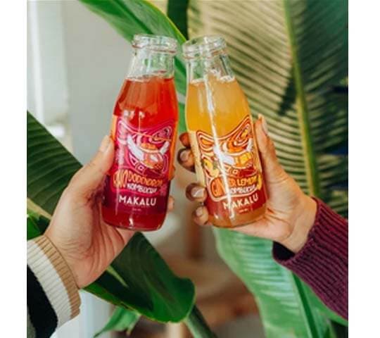 Makalu Foods And Beverages Makalu Ginger Lemon Kombucha – Natural Probiotic Drink in Nepal daily essentials & lifestyle — thumbnail 2 of 3