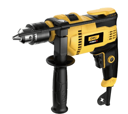 Deli Tools Deli EDL-CZ13-E5 Impact Drill 13mm Heavy-Duty Electric Hammer Drill for Concrete, Wood & Metal hardware &… — thumbnail 2 of 2