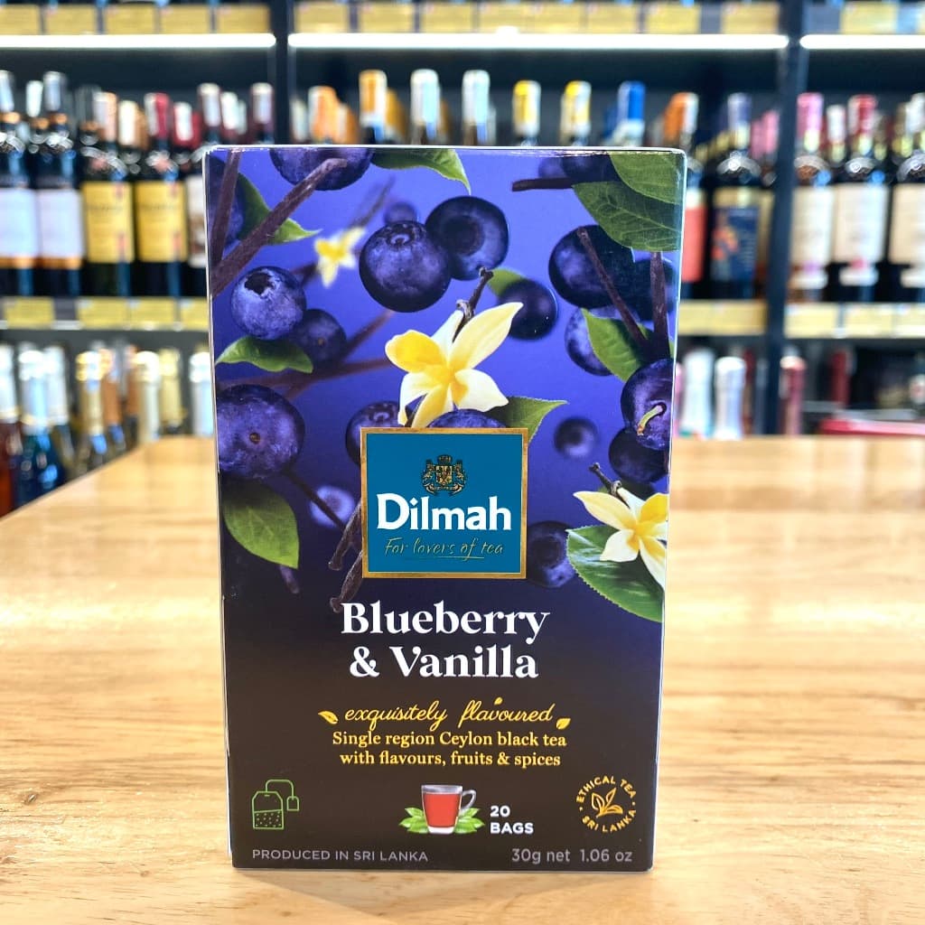 Dilmah Dilmah Blueberry & Vanilla Flavoured Tea – 20 Tea Bags | Premium Ceylon Black Tea daily essentials & lifestyle — thumbnail 2 of 5