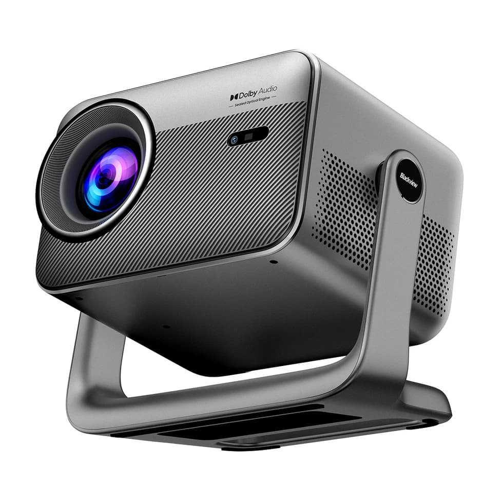 Blackview Blackview PV1000 Max 150-Inch 1000 ANSI Lumens 4K Supported 1080P LCD Gimbal Projector with Dolby Audio, Apple… — thumbnail 3 of 6