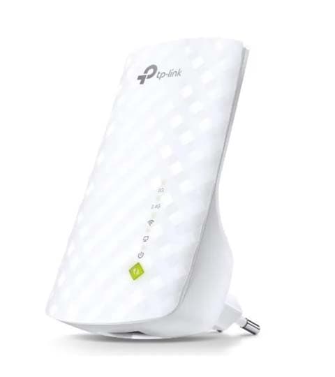 TIP-LINK TP-Link AC750 WiFi Range Extender Up to 750Mbps Dual Band Wireless Signal Booster RE200 White electronics — thumbnail 2 of 2
