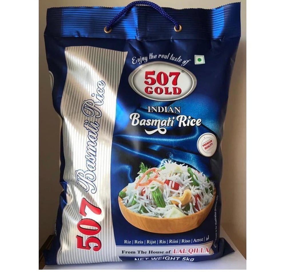 Lal Qilla 507 Gold Rice – 1kg | Premium Long Grain Basmati Rice daily essentials & lifestyle — thumbnail 4 of 8
