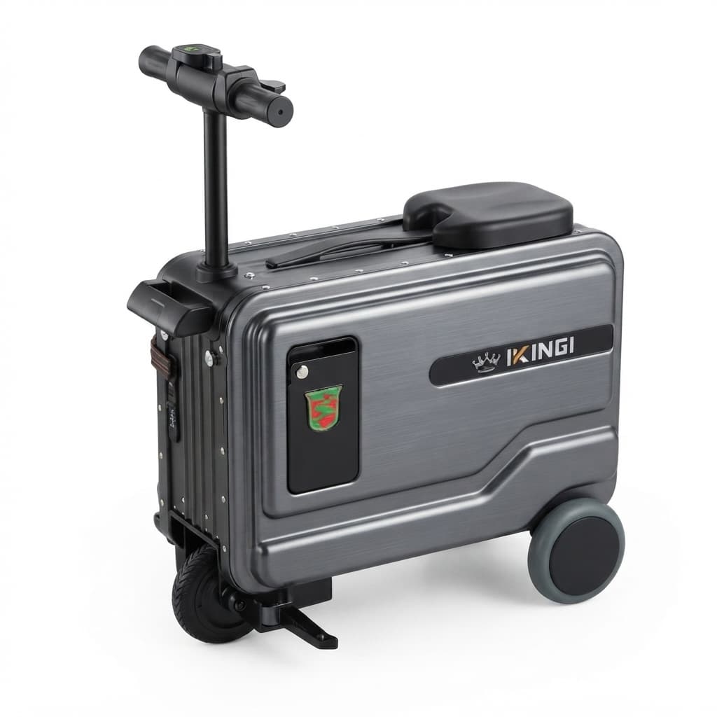 20-Inch 30L Electric Ride-On Luggage Scooter