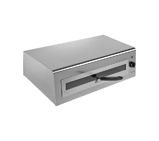 GLEN Electric Tandoor & Grill 1100W Extra Large Capacity with Matt Finish Stainless Steel Body – Silver 5014