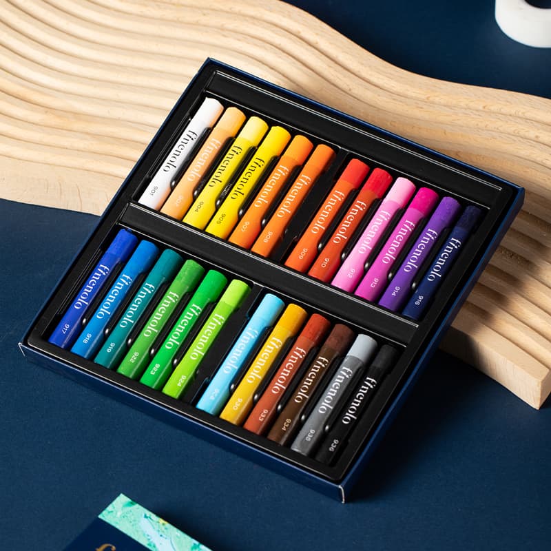Deli Deli EC212-24 Soft Oil Pastel 24 Colors Art Crayons for Kids & Artists stationary, toys & sports — thumbnail 2 of 5