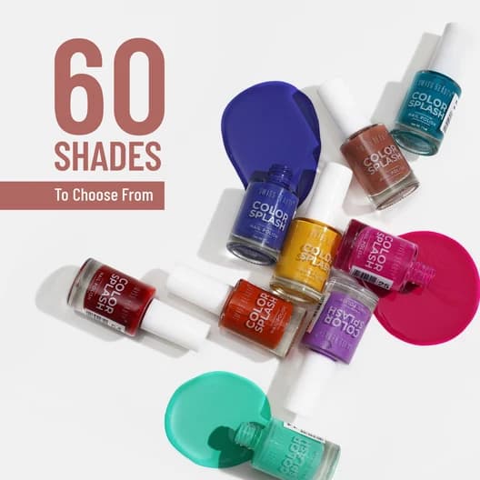 Swiss Beauty Swiss Beauty Color Splash Nail Polish | Long-Lasting Glossy Nail Paint per pcs daily essentials & lifestyle — thumbnail 2 of 3