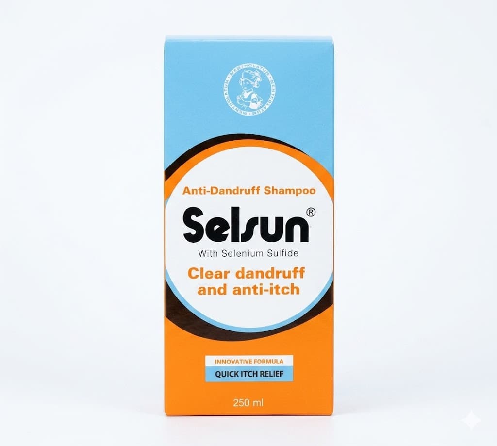 Selsun Rohto Mentholatum Selsun Anti-Dandruff Shampoo 250ml | Controls Dandruff, Relieves Itchy Scalp & Flakes daily… — thumbnail 2 of 3