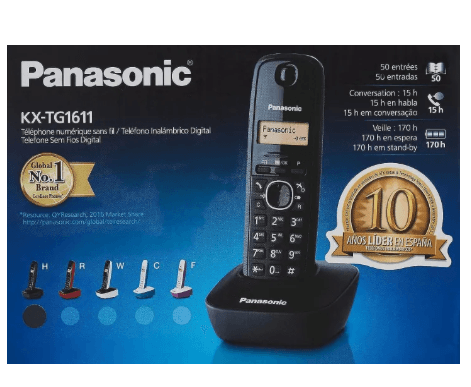 Panasonic KX-TG1611 Cordless Phone