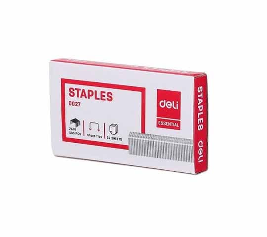 Deli Stapler Pin E0027 24/8 – Durable & Reliable Office Staple Pins