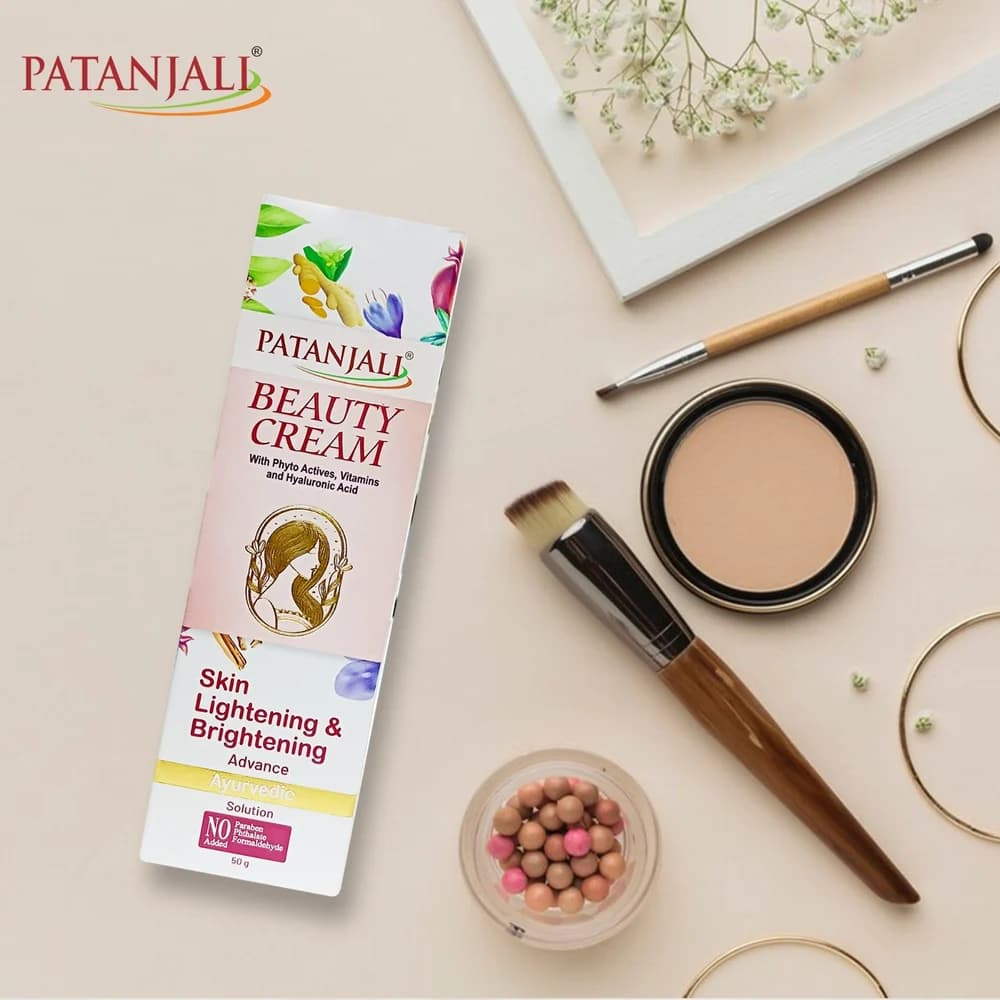 Patanjali Patanjali Beauty Cream 40gm | Ayurvedic Face Cream for Glowing & Moisturized Skin daily essentials & lifestyle — thumbnail 4 of 6