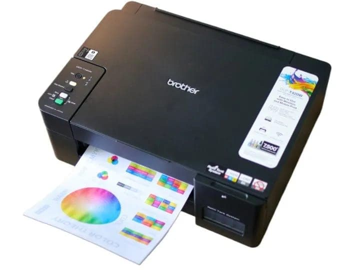 Brother Printer Brother DCP-T420W All-In One ( Copy, Print & Scan ) Ink Tank Refill System, Wireless Feature Inkjet Printer… — thumbnail 2 of 3
