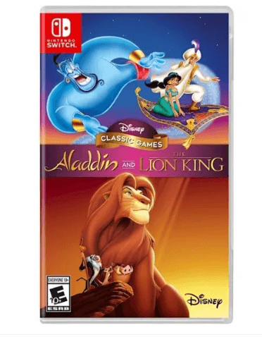 Nintendo Switch Game Disney Classic Games: Aladdin and The Lion King