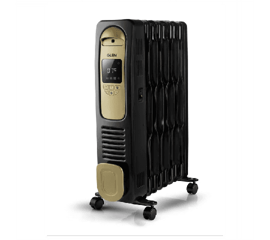 GLEN Electric Oil Filled Radiator Room Heater Digital with 9 Fin – HA7013DOR