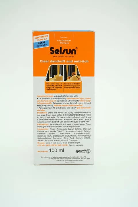 No Brand Selsun Anti-Dandruff Shampoo for Dandruff Control & Itchy Scalp 50ml daily essentials & lifestyle — thumbnail 2 of 3