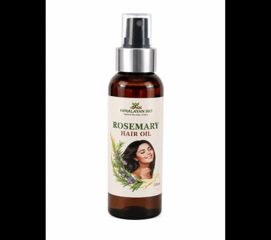 Himalayan Bio Rosemary Hair Oil 120ml | Natural Hair Growth & Hair Fall Control Oil