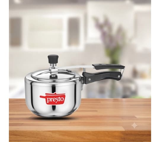 Presto Presto Stainless Steel Induction Base Classic Pressure Cooker 2 Litre home & kitchen — thumbnail 2 of 2