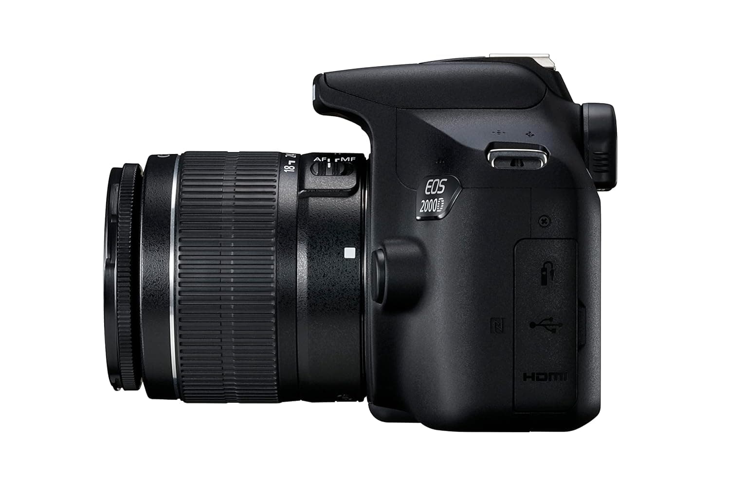Canon Canon EOS 2000D 24.2MP DSLR Camera with EF-S 18-55mm Lens, 16GB Card – Black electronics — thumbnail 3 of 3