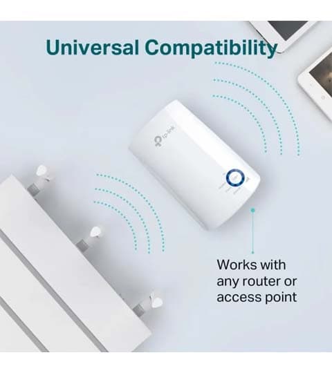 TIP-LINK TP-Link TL-WA850RE N300 2.4GHz WiFi Range Extender - Wireless Signal Booster for Home & Office electronics — thumbnail 3 of 3
