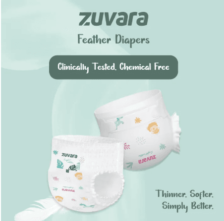 Zuvara Zuvara Premium Pant Diaper Large (Pack of 18) pharmacy, fitness & surgical — thumbnail 2 of 3