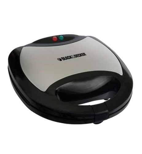 Black+Decker - 2 Slice Sandwich Maker – Quick & Easy Toasted Sandwiches | YetiDeal Nepal - TS2090-B5