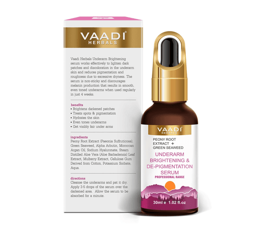 Vaadi Organics Vaadi Organics - Underarm Brightening & De-Pigmentation Serum With Peony Root Extract & Green Seaweed (30… — thumbnail 2 of 2