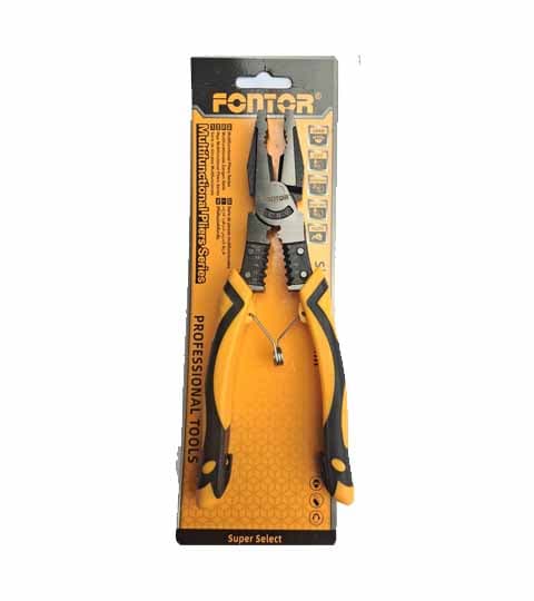 Fontor Pliers Multifunctional 180664 | Heavy-Duty Multi Tool Pliers